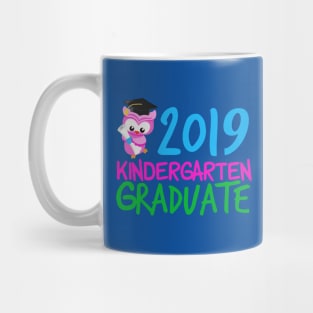 2019 Kindergarten Graduate Cute Owl Mug